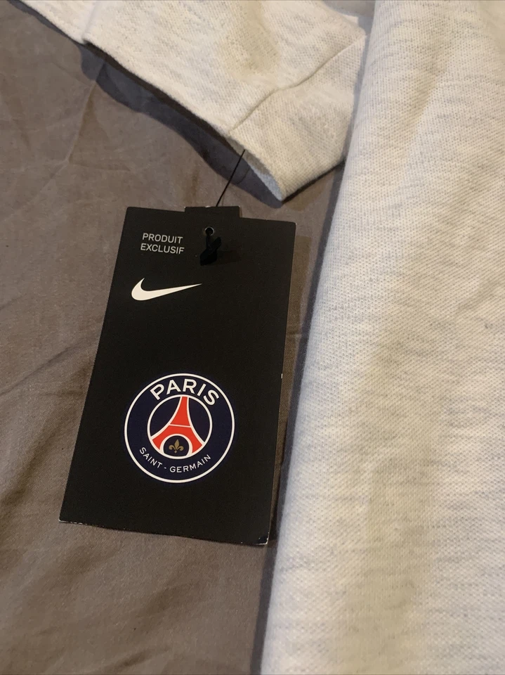 Nike Hombre PSG Paris Saint Germain Moderno Polo Blanco Talla XL CI1337-104 Foto 3 de 4