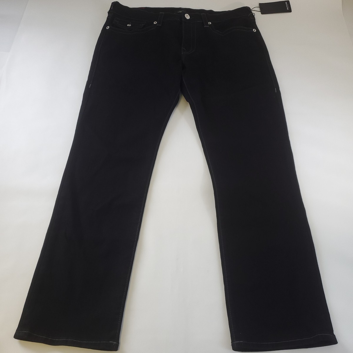 True Religion Ricky Flap SN Relaxed Straight Black True Religion Ricky Flap SN Relaxed Straight Black