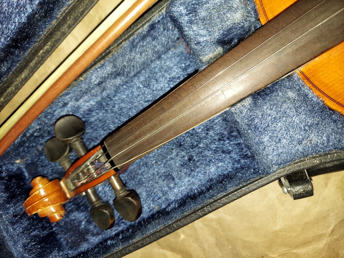 Kiso　Suzuki Violin cm.itd stradivarusl Rare Kiso SUZUKI Violin Size 1/8 Japan Made Antonius