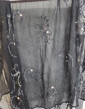 Pre-owned Ethnic Pakistani Indian Duppata Saree Scarf Wrap Stole Upcycled  U75 