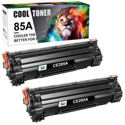 2PK CE285A 85A Toner for HP LaserJet Pro P1102 P1102w P1109 M1212 M1213 M1216