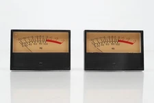 VINTAGE JAPANESE API STYLE VU METERS - Lot of 2