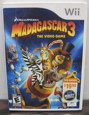 Madagascar 3 The Game  (Nintendo Wii)  CiB