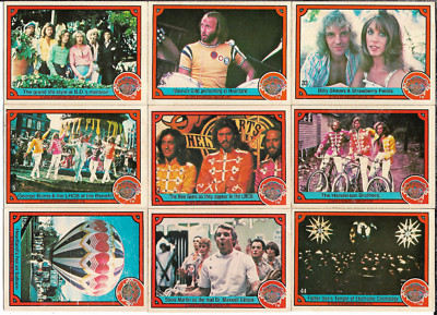 1978 Sgt. Pepper's Lonely Hearts Club Band 9 Card Lot with Bee Gees EX