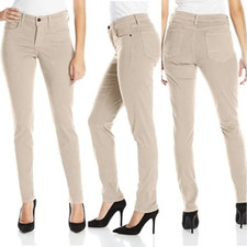 NYDJ Women's, Made in USA Samantha Slim Jeans, Tan, 16