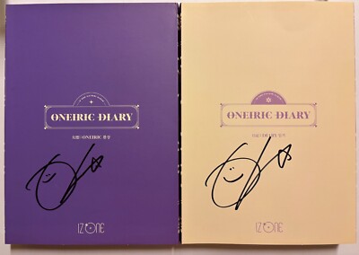IZ*ONE [Oneiric Diary] Honda Hitomi Autographed Signed Album Set