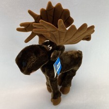 Dakin Chewie Newgett Chocolate Moose Stuffed Animal Plush Vintage 1983