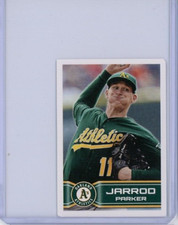 2014 Topps Sticker Album Card #113 Jarrod Parker - Oakland Athletics  SHIPS FREE