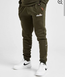 ellesse tape panel joggers
