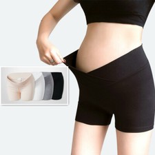 Shorts De Grossesse Boyshorts Avec Protection Couverture Noire Viscose