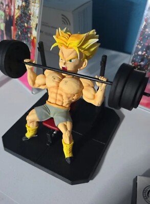 Figurine Dragon Ball Trunks Sayan - Statue Musculation PVC 2023
