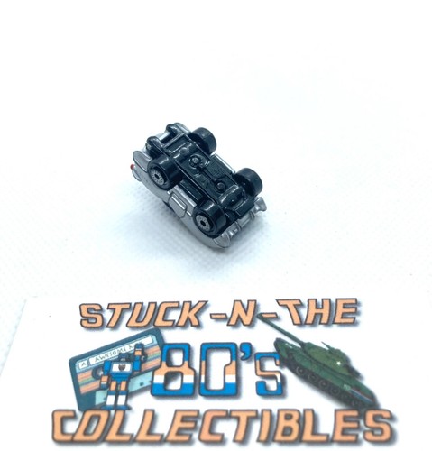 1989 Galoob Micro Machines Silver Blue 1955 Chevy Corvette Coupe Great Condition - Picture 3 of 4