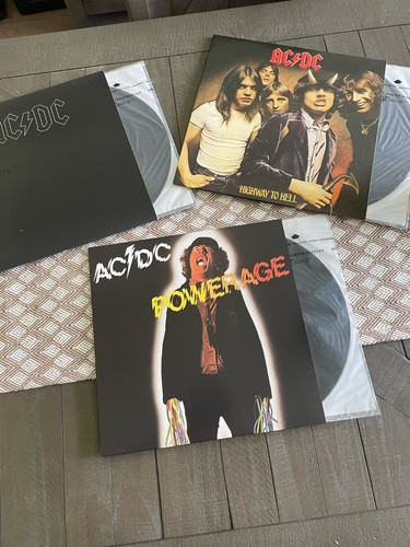 AC/DC Vinyl Lot (Powerage/Back in Black/Highway to Hell) Reissues | eBay
