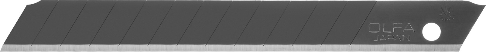 OLFA® Spare Blades ABB-10B (10 blades) Plastic Box in Blister, 9 mm