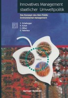 Innovatives Management Staatlicher Umweltpolitik | Buch | 9783034850582