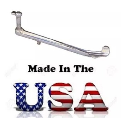 Chrome Kickstand by Accutronix USA * Forged Steel * Harley Shovelhead Panhead