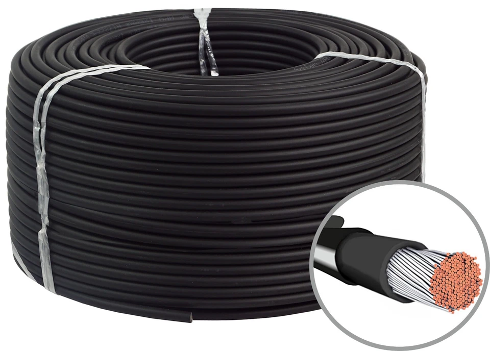 0% MwSt. SOLARKABEL SOLARLEITUNG ROT SCHWARZ 4MM² 6MM² 5-500m PHOTOVOLTAIK - Bild 2 von 4