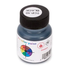 Tru-Color Paint TCP-10 For Airbrush, Black, 1oz
