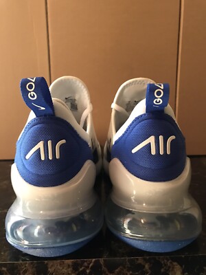 Nike Air Max 270 Golf Shoes White Blue Mens Sz 11.5 (CK6483  display picture 1