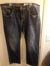 TK Axel Slim Boot Cut Bootcut Jeans Mens  Measures 40W x 32L Cotton Blend