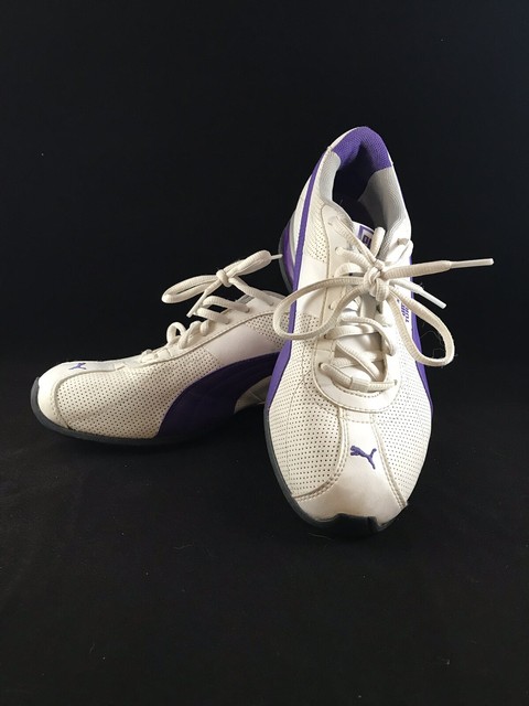 puma wheelspin men purple