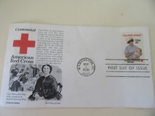 Clara Barton Cachet Cover-American Red Cross 100th Anniv. 1881-1981 Fdc Sc#1910