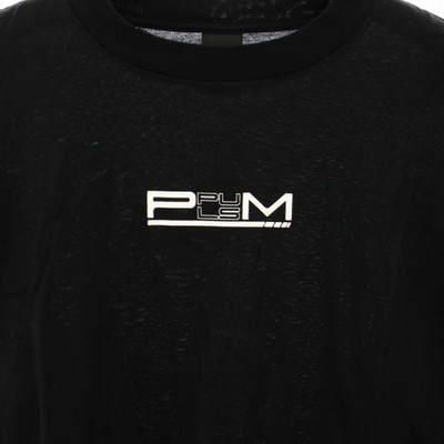 [MCM]★PHENOMENON MCM Monogram printe long sleeve T-shirt Large PHENOMENON+MCM Monogram Print Long Sleeve T-Shirt Grey
