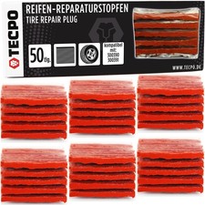 300x REPARATURSTOPFEN REIFEN FLICKEN VULKANISIERUNGSSTREIFEN REIFENREPARATUR