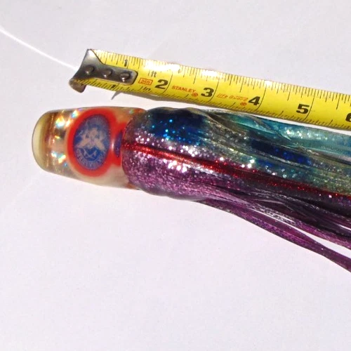 Señuelo de pesca vintage Pakula 12" Wahoo Marlin Atún Mahi ONO Big Game Trolling Foto 2 de 3