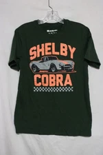 Shelby Black "Cobra" Green T-Shirt Boys Size XXL