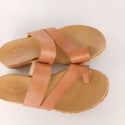 Sandalias de cuero Kork-ease Elaver talla 7 - Imagen 6 de 6
