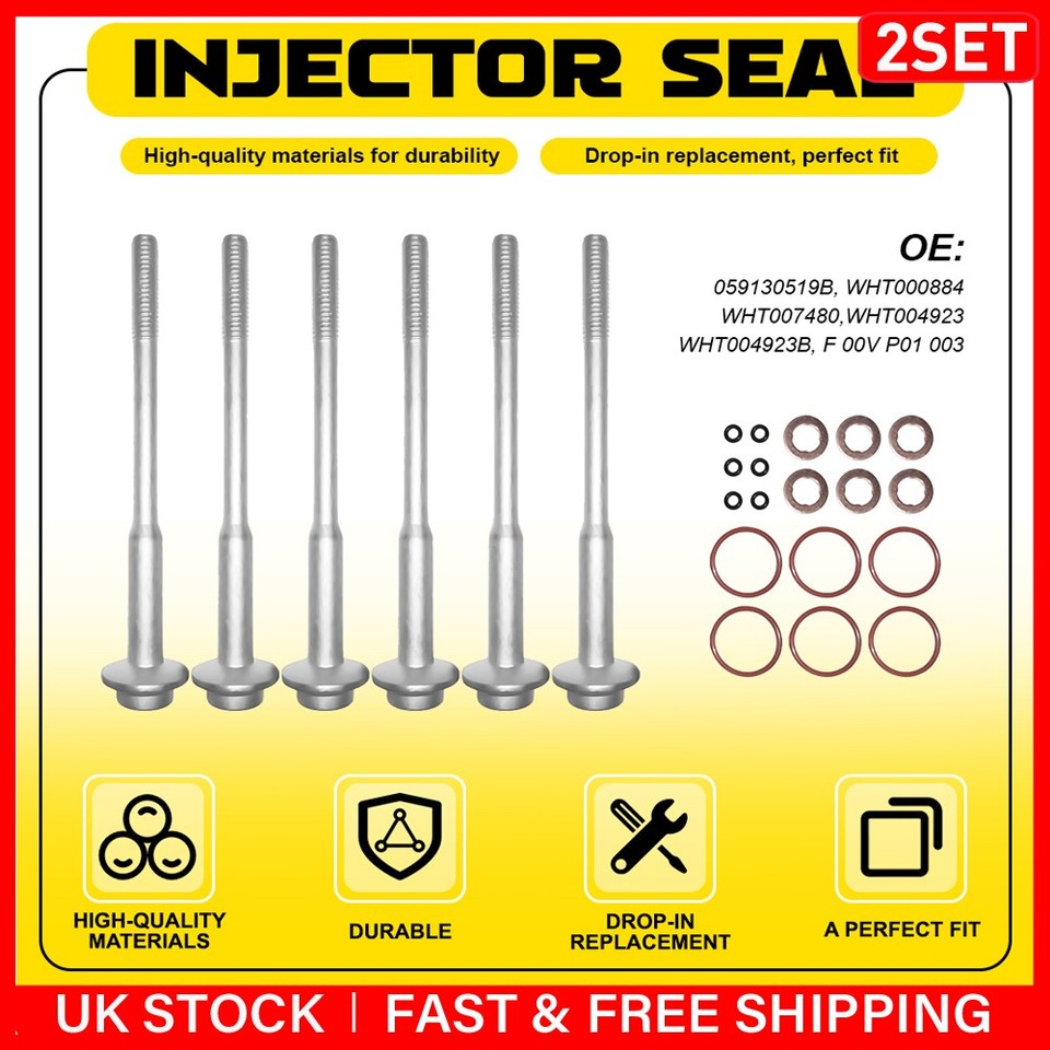 For Audi VW 3.0 Tdi 059130519B Injector Repair Gasket WHT000884 ...