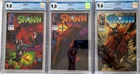 Spawn #1, #2 and #3, 1992 Image Comics, All CGC Graded (See Grades Below)