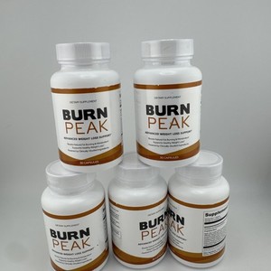 Burn Peak-Advanced Weight Management Fat Burner Formula (30 Capsules) 6 Bottles