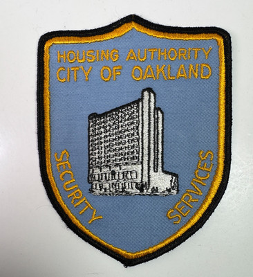 Oakland Housing Authority California Patch N2C