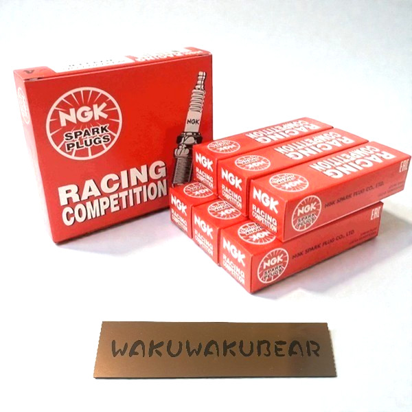 NGK Racing Spark Plug R7434-8 6pcs for Nissan GT-R RB26DETT Toyota Supra 2JZ-GTE