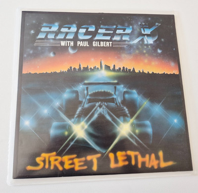 Racer X Paul Gilbert Street Lethal  - LP Schallplatte 1986 - sehr guter Zustand