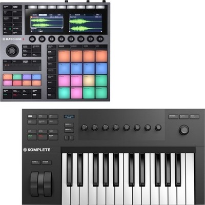 Native Instruments MASCHINE+ | MASCHINE Plus + KOMPLETE KONTROL A25 | Neu