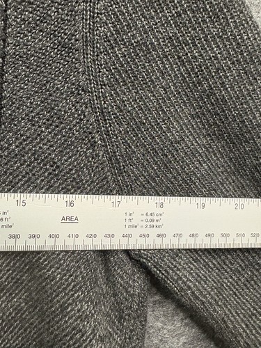Ted Baker Sweater Men Wool Turtle Neck Grey 4 Half Zip Knit London - Picture 9 of 10