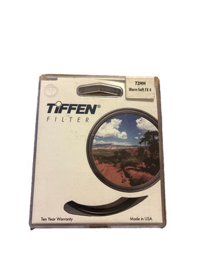 Tiffen 72mm Warm Soft FX 4 Filter Profi Kamera Objektiv 72WSFX4 Made in USA