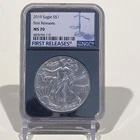 2019 $1 American Silver Eagle - NGC MS70 First Releases