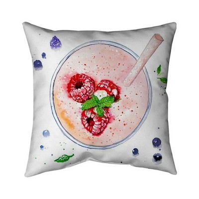 Begin Home Decor 5542-1616-GA109 16 x 16 in. Strawberry & Raspberry Smoothie ...