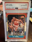 1986 Fleer Basketball AUTOGRAPH Doc Rivers Signed ROOKIE #91 PSA/DNA Auth Auto