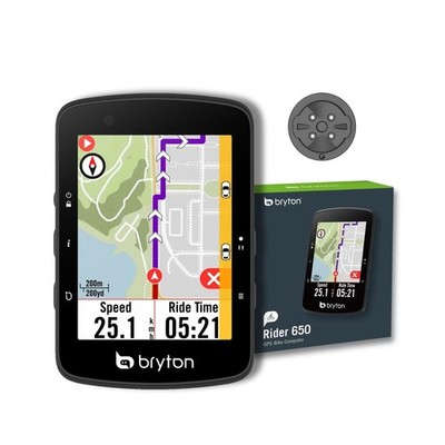 Bryton Rider 650 2.8 Inch Color LCD Touchscreen GPS Bike/Cycling
