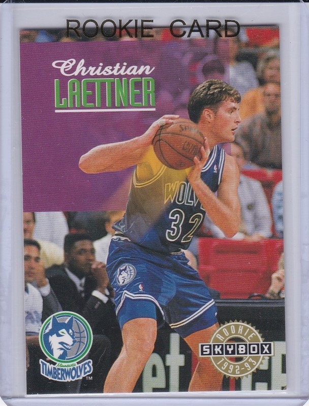 CHRISTIAN LAETTNER ROOKIE CARD 1992 Skybox Basketball DUKE BLUE DEVILS Draft RC