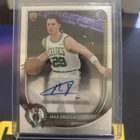 New Listing2025-26 Bowman #BCA-MS Max Shulga Chrome Rookie Auto RC Celtics