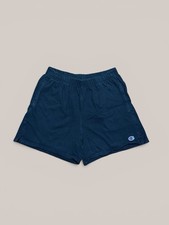 90s VINTAGE Champion black athletic shorts with embroidered logo