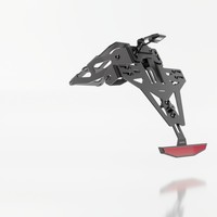 Autokennzeichen Halter Highsider Pro Akron -Rs FüR Moto Ersatzteile