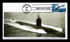 DR JIM STAMPS US COVER LOS ANGELES CLASS NAVY SUBMARINES FDC USS JEFFERSON CITY