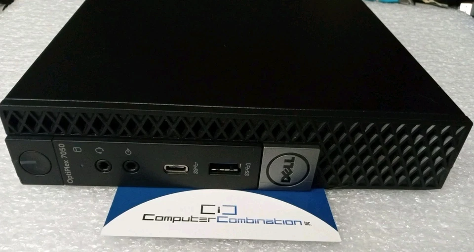 Dell OptiPlex 7050 Micro, i7 7700 @ 3.6 GHz / 16gb Ram / 256 SSD + 1TB HD  - Imagem 2 de 4
